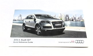 Thumbnail 4: 2011 AUDI Q7 (4L) OWNERS MANUAL BOOKLET SET 4 w/ CARRYING CASE