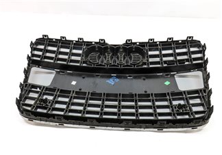 Thumbnail 5: 2010-2015 AUDI Q7 (4L) FRONT MAIN CENTER HOOD GRILLE AIR VENT TRIM (BLACK)