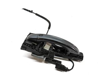 2007-2015 AUDI Q7 (4L) LEFT REAR KEYLESS EXTERIOR DOOR HANDLE (Gray)
