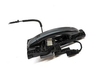 Thumbnail 3: 2007-2015 AUDI Q7 (4L) LEFT REAR KEYLESS EXTERIOR DOOR HANDLE (Gray)