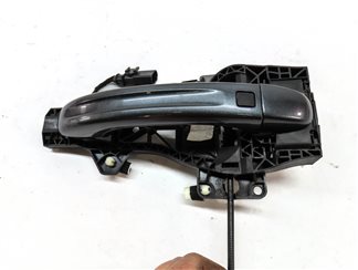 Thumbnail 4: 2007-2015 AUDI Q7 (4L) LEFT REAR KEYLESS EXTERIOR DOOR HANDLE (Gray)