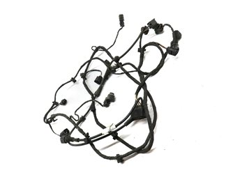 Thumbnail 3: 2011 AUDI Q7 (4L) FRONT PARK ASSIST PDC SENSOR SET 4 w/ WIRE WIRING HARNESS