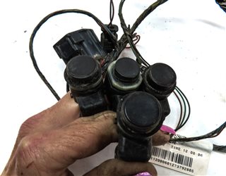 Thumbnail 5: 10 LAND ROVER LR4 L319 REAR PARK ASSIST PDC SENSOR SET/4 w/WIRE HARNESS (BLACK)