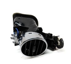 Thumbnail 3: 10 LAND ROVER LR4 L319 RIGHT PASSENGER DASH HEAT AIR AC VENT (Black & Silver)