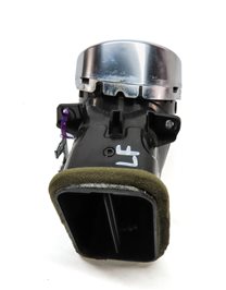 Thumbnail 4: 10 LAND ROVER LR4 L319 FRONT LEFT DRIVER DASH HEAT AIR AC VENT (Black & Silver)