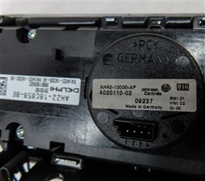 Thumbnail 7: 2010-2016 RANGE ROVER SPORT (L320) LR4 RADIO NAVIGATION PHONE VIDEO INFO SWITCH
