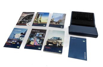 10 LAND ROVER LR4 L319 5.0L NON SUPER ENGINE OWNER'S MANUAL BOOKLET SET/7 w/CASE