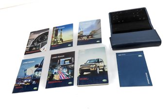 Thumbnail 2: 10 LAND ROVER LR4 L319 5.0L NON SUPER ENGINE OWNER'S MANUAL BOOKLET SET/7 w/CASE