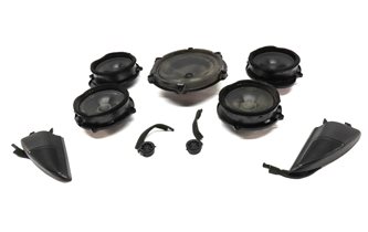 Thumbnail 2: 2010 LAND ROVER LR4 (L319) HARMAN KARDON RADIO STEREO SOUND SYSTEM SPEAKER SET/9