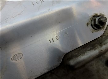 Thumbnail 9: 10 LAND ROVER LR4 L319 5.0L NON SUPER FUEL FEED VAPOR LINE w/ METAL PLATE SENSOR