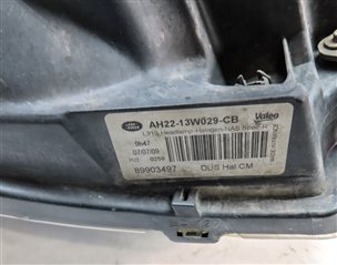 Thumbnail 6: 10-13 LAND ROVER LR4 - RIGHT PASSENGER (AUTO LEVEL) HALOGEN HEADLIGHT LIGHT LAMP