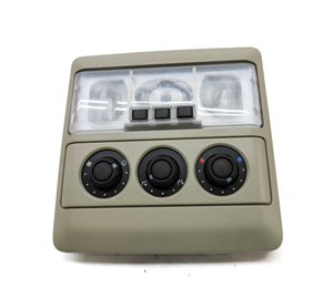 Thumbnail 4: 10 LAND ROVER LR4 L319 REAR OVERHEAD DOME LIGHT w/CLIMATE CONTROL (Almond Beige)