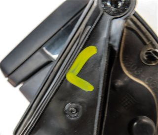 Thumbnail 7: 10-13 LAND ROVER LR4 LEFT DRIVER DOOR HEATED MEMORY DOOR MIRROR (Black)