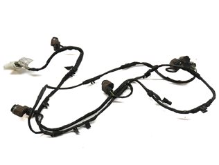Thumbnail 2: 15 BMW 740Li F02 FRONT PARK ASSIST PDC SENSOR SET/5 w/WIRING WIRE HARNESS(Black)