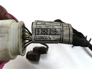 Thumbnail 4: 15 BMW 740Li F02 FRONT PARK ASSIST PDC SENSOR SET/5 w/WIRING WIRE HARNESS(Black)