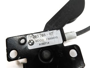 Thumbnail 10: 2015 BMW 740Li (F02) FRONT LEFT & RIGHT HOOD LATCH SET w/ CABLE & SAFETY HOOK