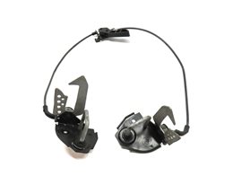 Thumbnail 2: 2015 BMW 740Li (F02) FRONT LEFT & RIGHT HOOD LATCH SET w/ CABLE & SAFETY HOOK