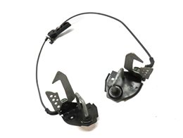 Thumbnail 3: 2015 BMW 740Li (F02) FRONT LEFT & RIGHT HOOD LATCH SET w/ CABLE & SAFETY HOOK