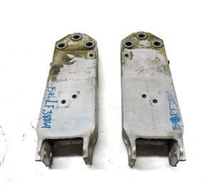 Thumbnail 4: 13-15 BMW 7 SERIES (F01) FRONT LEFT RIGHT BUMPER REINFORCEMENT BAR BRACKET SET 2