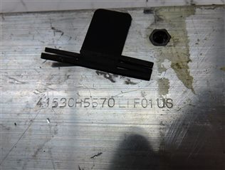 Thumbnail 6: 13-15 BMW 7 SERIES (F01) FRONT LEFT RIGHT BUMPER REINFORCEMENT BAR BRACKET SET 2
