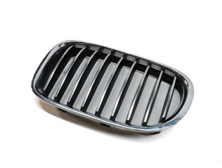 13-15 BMW 7 SERIES F01 F02 F04 FRONT LEFT DRIVER HOOD KIDNEY GRILLE (CHROME)