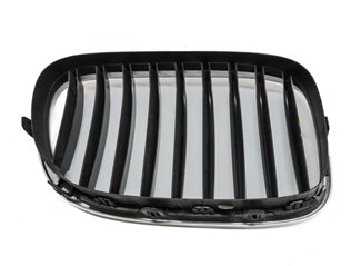 Thumbnail 5: 13-15 BMW 7 SERIES F01 F02 F04 FRONT LEFT DRIVER HOOD KIDNEY GRILLE (CHROME)
