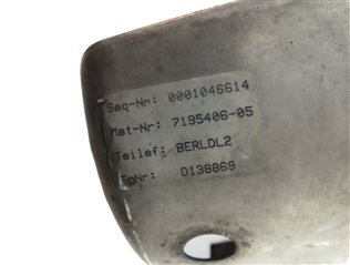 Thumbnail 10: 13-15 BMW 740i (F01 F02) 3.0L N55 ENGINE MUFFLER LEFT & RIGHT EXHAUST TIP SET 2