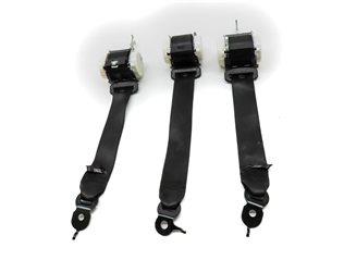 Thumbnail 2: 2015 BMW 740Li (F02) REAR SEAT LEFT RIGHT & CENTER SEATBELT RETRACTOR (Black)