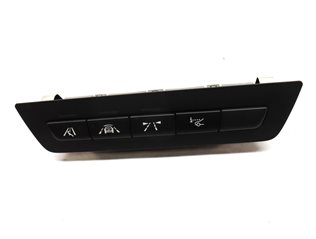 Thumbnail 2: 2015 BMW 740Li (F02) FRONT DASH LANE ASSIST SWITCH BUTTON PANEL
