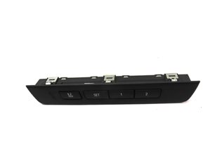 Thumbnail 2: 09-15 BMW 740i 750i 760i B7 (F01) LEFT DRIVER MEMORY SEAT POSITION SWITCH BUTTON