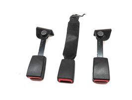 Thumbnail 2: 2015 BMW 740Li F02 REAR LEFT RIGHT CENTER SEATBELT BUCKLE RECEIVER SET 3 (BLACK)