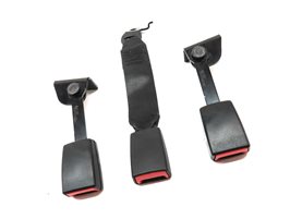 Thumbnail 3: 2015 BMW 740Li F02 REAR LEFT RIGHT CENTER SEATBELT BUCKLE RECEIVER SET 3 (BLACK)