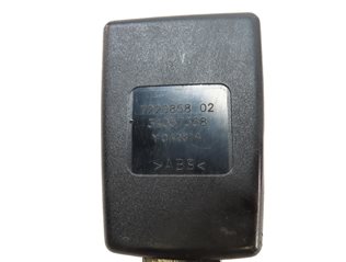 Thumbnail 5: 2015 BMW 740Li F02 REAR LEFT RIGHT CENTER SEATBELT BUCKLE RECEIVER SET 3 (BLACK)