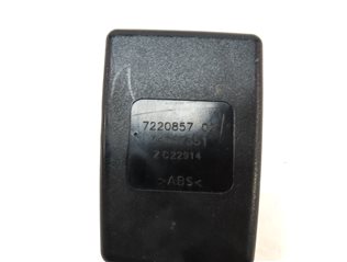 Thumbnail 7: 2015 BMW 740Li F02 REAR LEFT RIGHT CENTER SEATBELT BUCKLE RECEIVER SET 3 (BLACK)