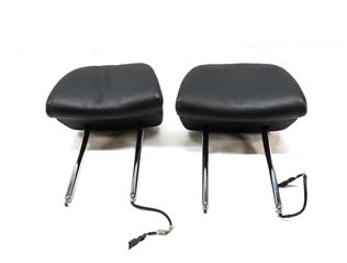 Thumbnail 2: 14-17 BMW 5 7 SERIES (F01 F10) FRONT LEFT & RIGHT SEAT HEADREST SET 2 (Black)