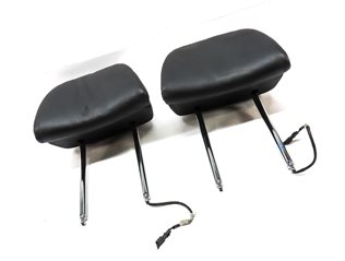 Thumbnail 3: 14-17 BMW 5 7 SERIES (F01 F10) FRONT LEFT & RIGHT SEAT HEADREST SET 2 (Black)