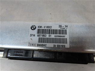 Thumbnail 4: 2010-2015 BMW 528i 535i 550i 740i 750i (F01 F10) VDC SUSPENSION CONTROL MODULE