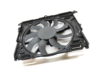 Thumbnail 3: 10-19 BMW 5 6 7 F01 F10 3.0L N54 N55 ENGINE 850 WATT RADIATOR COOLING FAN SHROUD