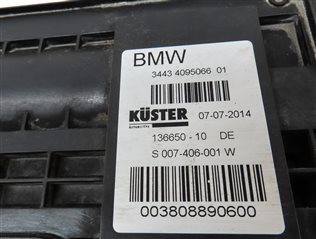 Thumbnail 9: 2015 BMW 740Li (F02) EMERGENCY HILL PARKING E-BRAKE ACTUATOR w/ CABLES