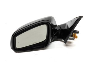 Thumbnail 1: 13-15 BMW 7 SERIES F01 LEFT DOOR MIRROR P-FOLD HEAT AUTODIM BLIND CAMERA (Black)