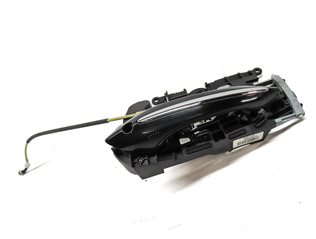 Thumbnail 3: 09-15 BMW 740i 750i 760i B7 (F01) LEFT FRONT DRIVER COMFORT DOOR HANDLE (Black)