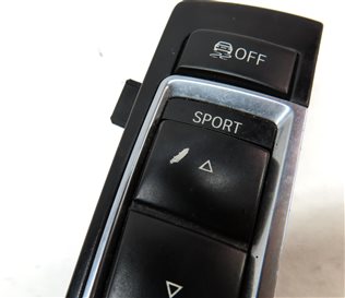 Thumbnail 7: 2015 BMW 740Li (F02) CENTER CONSOLE TRACTION CONTROL SWITCH BUTTON PANEL