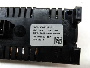 Thumbnail 6: 2010-2019 BMW 528i 535i 550i 740i 750i 760i (F01 F06 F10) REAR TEMPERATURE PANEL