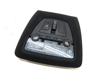 2015 BMW 740Li (F02) FRONT UPPER ROOF PRIMARY DOME LIGHT ASSEMBLY (Black)