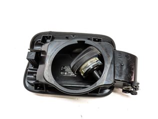Thumbnail 5: 09-15 BMW 740Li 750Li 760Li B7 LWB F02 FUEL DOOR COVER w/HOUSING CAP (Black)