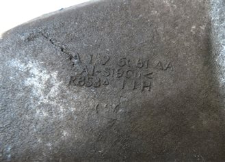 Thumbnail 5: 2011 LAND ROVER LR4 (L319) 5.0L NON SUPER LEFT & RIGHT ENGINE MOUNT BRACKET SET2