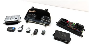 2011 LAND ROVER LR4 (L319) ECM BCM IMMOBILIZER BODY ENGINE MODULE & KEY SET