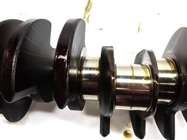 Thumbnail 8: 2011 LAND ROVER LR4 (L319) 5.0L NON SUPER ENGINE CRANKSHAFT CRANK SHAFT