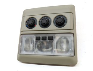 Thumbnail 2: 05-16 LAND ROVER LR3 LR4 REAR DOME LIGHT w/ HEATER TEMPERATURE CONTROL (Beige)