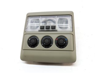 Thumbnail 4: 05-16 LAND ROVER LR3 LR4 REAR DOME LIGHT w/ HEATER TEMPERATURE CONTROL (Beige)